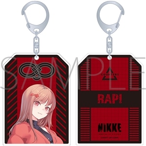 勝利の女神:NIKKE　お守り風アクリルキーホルダー／ラピ