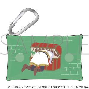 葬送のフリーレン　カラビナ付きクリアポーチ／ゆるパレット　フリーレン＆ミミック