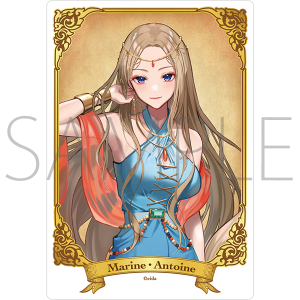 朗読劇「エイダ」　フロスト風アクリルプレート　マリン・アントワーネ