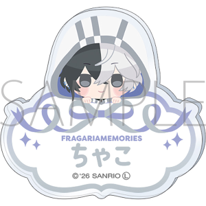 フラガリアメモリーズ　お名前バッジ／チャコ