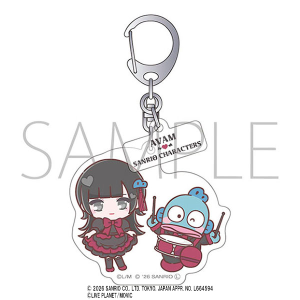 AVAM×サンリオキャラクターズ　アクリルキーホルダー　佐伯七海・ハンギョドン