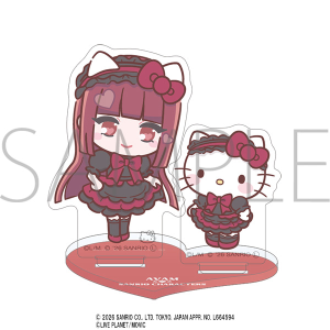 AVAM×サンリオキャラクターズ　アクリルスタンド　大原乙葉・ハローキティ