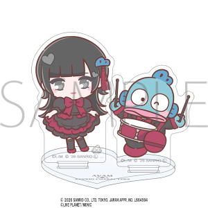 AVAM×サンリオキャラクターズ　アクリルスタンド　佐伯七海・ハンギョドン