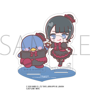 AVAM×サンリオキャラクターズ　アクリルスタンド　東雲青空・タキシードサム
