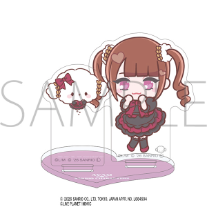 AVAM×サンリオキャラクターズ　アクリルスタンド　姫宮ゆか・こぎみゅん