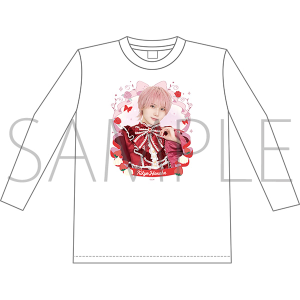 美味ぱふぇちっく　ロングスリーブTシャツ【XXL】　桔梗花香