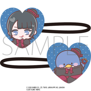 AVAM×サンリオキャラクターズ　アクリルヘアゴム　東雲青空・タキシードサム