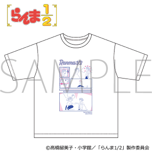 らんま1/2　Space A la mode T-shirt Collection　ホワイト／M