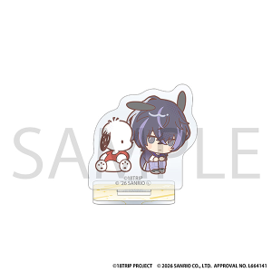 18TRIP　ミニアクリルスタンド／衣川 季肋×ポチャッコ　サンリオキャラクターズ