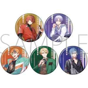 【再販分】18TRIP　缶バッジセット／キービジュアル