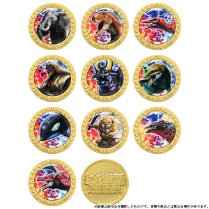 最強王図鑑　商品通販 トレーディングメダル（原作）　全10種