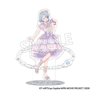映画ひみつのアイプリ　まんかいバズリウムライブ！ アクリルスタンド／える