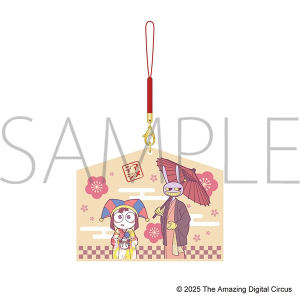 The Amazing Digital Circus　絵馬風キーホルダー／A