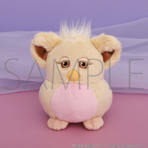 【12月販売開始】Furby POP UP STORE  ぬいぐるみキーホルダー　H　Strawberry Milk