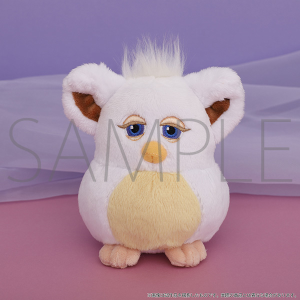 【12月販売開始】Furby POP UP STORE  ぬいぐるみキーホルダー　I　Marshmallow
