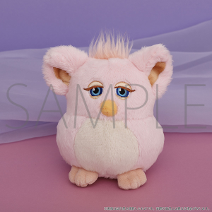 【12月販売開始】Furby POP UP STORE  ぬいぐるみキーホルダー　K　Strawberry Swirl