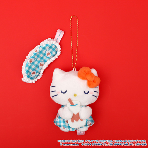 胸きゅん展 × SANRIO CHARACTERS　ぬいぐるみキーホルダー　REOspikee×Hello Kitty