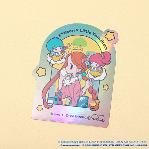 胸きゅん展 × SANRIO CHARACTERS　ステッカー　F*Kaori×LittleTwinStars_A