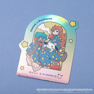 胸きゅん展 × SANRIO CHARACTERS　ステッカー　thanat×Pochacco_A