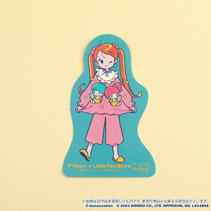 胸きゅん展 × SANRIO CHARACTERS　ステッカー　F*Kaori×LittleTwinStars_B