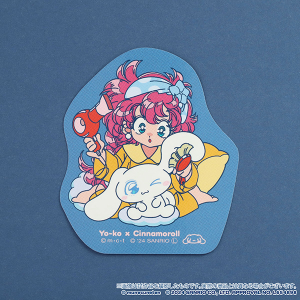 胸きゅん展 × SANRIO CHARACTERS　ステッカー　Yo-ko×Cinnamoroll_B