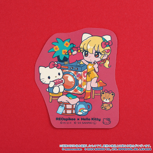 胸きゅん展 × SANRIO CHARACTERS　ステッカー　REOspikee×Hello Kitty_B