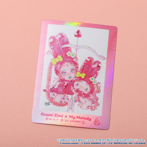 胸きゅん展 × SANRIO CHARACTERS　ステッカー　Azami Eimi×My Melody_D