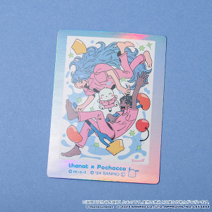 胸きゅん展 × SANRIO CHARACTERS　ステッカー　thanat×Pochacco_D