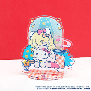 胸きゅん展 × SANRIO CHARACTERS　アクリルスタンド　REOspikee×Hello Kitty