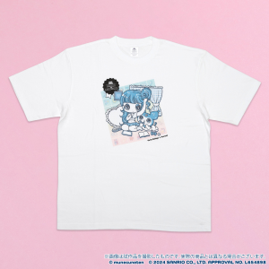 胸きゅん展 × SANRIO CHARACTERS　ビッグシルエットTシャツ　Yurie Sekiya×Kuromi