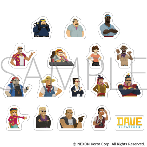 DAVE THE DIVER　フレークシール