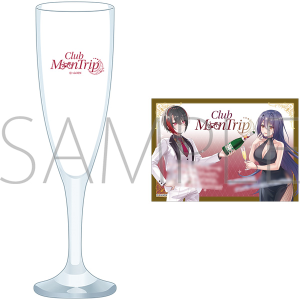 あおぎり高校　シャンパングラス／Club moon trip　月赴ゐぶき・エトラ　(ブロマイド1枚入り）【受注生産商品】