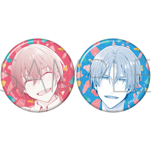 ただの友達じゃなくなる瞬間　缶バッジセット／早河ハジメ&風無カズマ C
