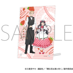 薫る花は凛と咲く　アクリルアートパネル／いちごパーティー