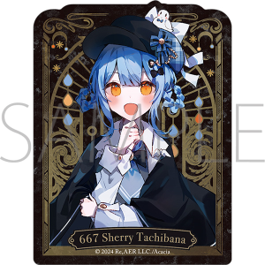 魔法少女ノ魔女裁判 ステッカー／橘シェリー: ステッカー｜ムービック