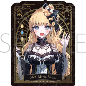 魔法少女ノ魔女裁判　ステッカー／佐伯ミリア