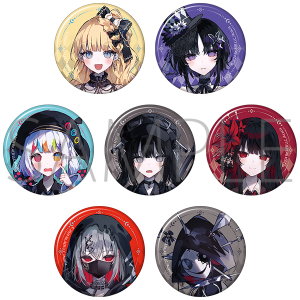 再販分】魔法少女ノ魔女裁判 キャラバッジコレクション／B: バッジ