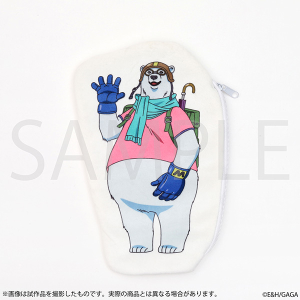 BULLET/BULLET　シロクマダイカットポーチ