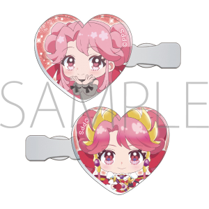 プリンセッション･オーケストラ　アクリルヘアクリップセット／プリンセス・ジール