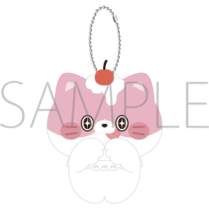 にゃんデレ　ぬいぐるみキーホルダー／しゅがー