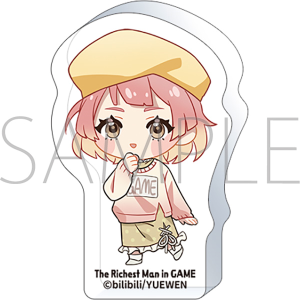 破産富豪 The Richest Man in GAME　ころっとアクリルフィギュア／リン・ワン