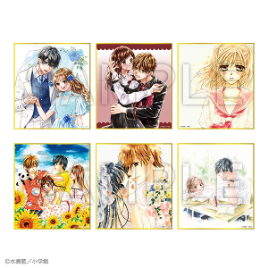 ミニ色紙コレクション　水瀬藍（全6種）　水瀬藍＆くまがい杏子画業20周年記念原画展～みなくま展～　事後通販