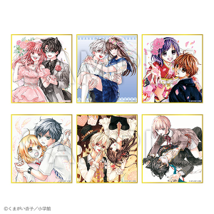 ミニ色紙コレクション　くまがい杏子（全6種）　水瀬藍＆くまがい杏子画業20周年記念原画展～みなくま展～　事後通販