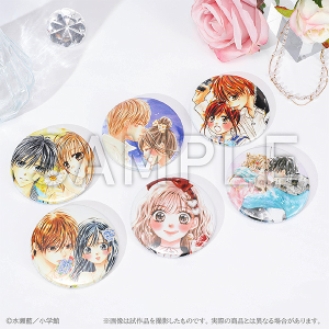 キャラバッジコレクション　水瀬藍（全6種）　水瀬藍＆くまがい杏子画業20周年記念原画展～みなくま展～　事後通販