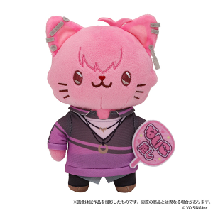 いれいす　withCAT アイマスク付きぬいぐるみキーホルダーPlus／ないこ
