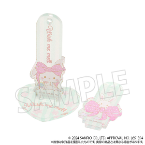 サンリオキャラクターズ　Petit la vie　すぽっとスタンド／ウィッシュミーメル　［ぬいぐるみ用］