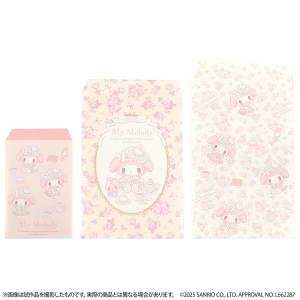 サンリオキャラクターズ　マイメロディ　白いちごのティータイムデザインシリーズ　ちょこっと袋セット