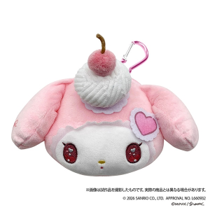 サンリオキャラクターズ　マイメロディ　DOLLY MIXプチ　フェイスポーチ／マイメロディ
