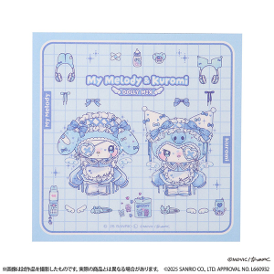 サンリオキャラクターズ　マイメロディ＆クロミ　DOLLY MIX水色天使デザイン　裏紙メモ
