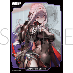 きゃらスリーブコレクション　マットシリーズ　勝利の女神:NIKKE　「紅蓮：ブラックシャドウ」(No.MT2058)